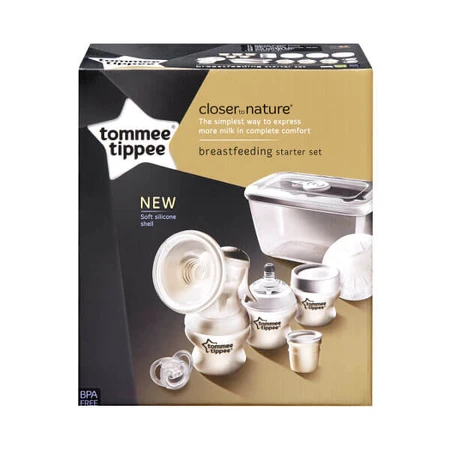 Tommee Tippee, sacaleches manual y esterilizador para microondas