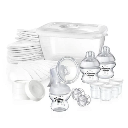 Tommee Tippee, sacaleches manual y esterilizador para microondas