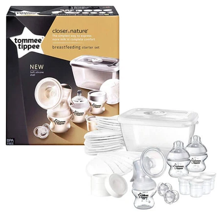 Tommee Tippee, sacaleches manual y esterilizador para microondas
