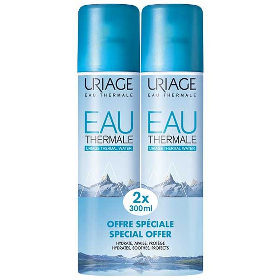 Cumpără Uriage Eau Thermale, apă termală, 2 x 300 ml Uriage Eau Thermale, apă termală, 2 x 300 ml