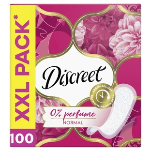 Discrete sanitary pads, normal, fragrance-free, 100 pcs