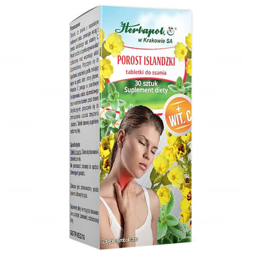 Comprar Herbapol Liquen islandés, 30 pastillas Herbapol Liquen islandés, 30 pastillas