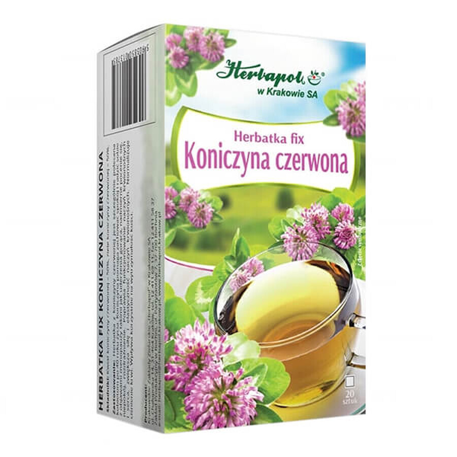 Buy Herbapol Red Clover, fixed tea, 1.5 gx 20 sachets Herbapol Red Clover, fixed tea, 1.5 gx 20 sachets