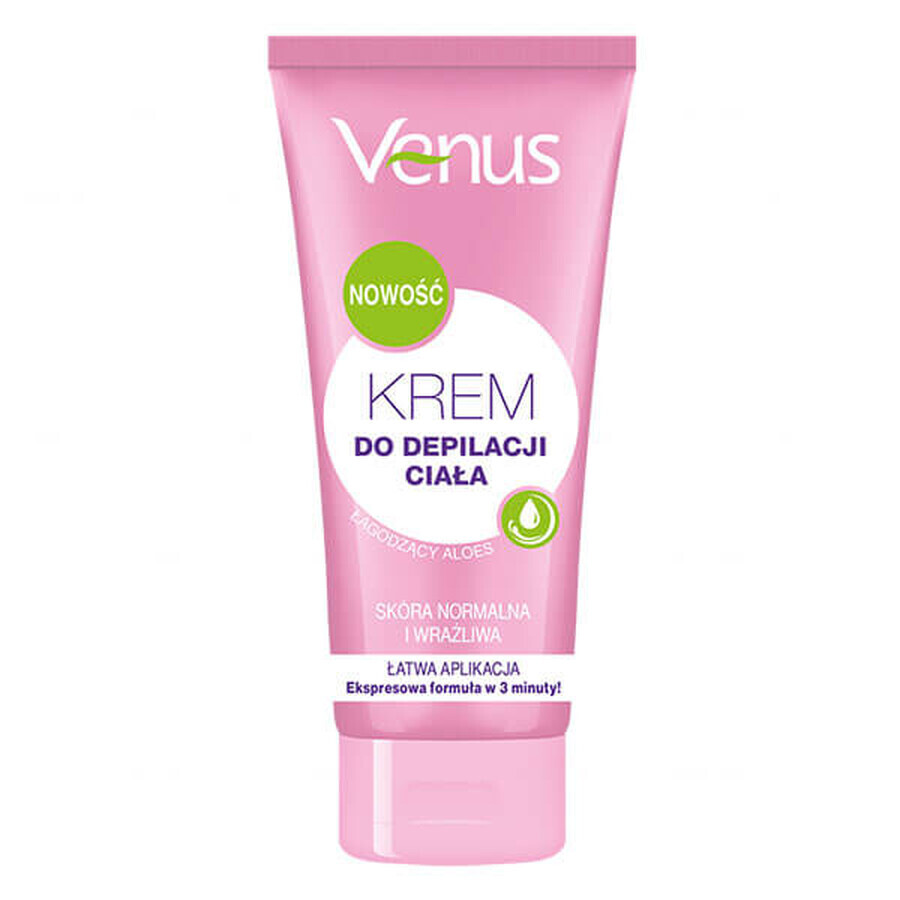 Boutique Venus, crème d'épilation corporelle, aloès apaisant, 150 ml Venus, crème d'épilation corporelle, aloès apaisant, 150 ml
