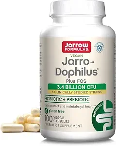 Jarro-Dophilus Plus FOS, 3.4 Billion CFU, Jarrow Formulas, 100…