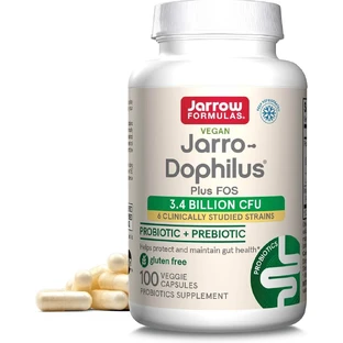 Jarrow Formulas 3.4 Billion CFU Jarro-Dophilus + FOS, 100 capsule