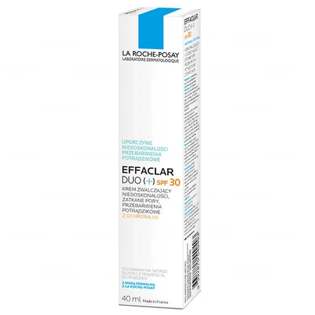 La Roche-Posay Effaclar Duo+, crema anti-imperfecciones, SPF 30, 40 ml