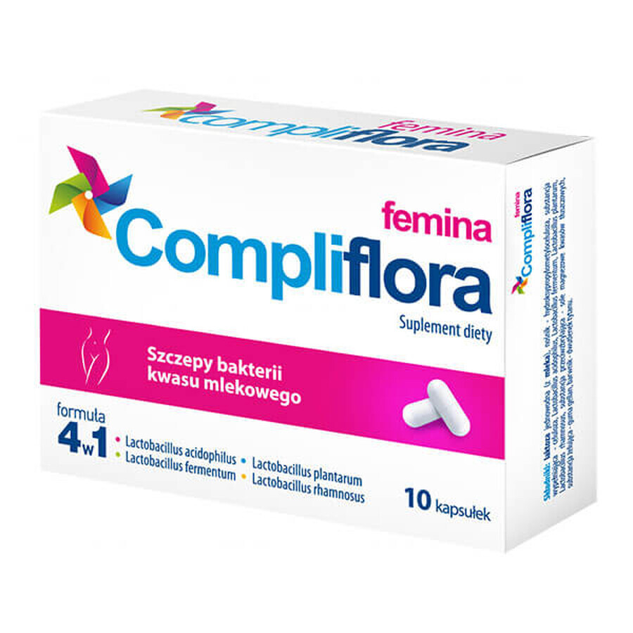 Boutique Compliflora Femina, 10 gélules Compliflora Femina, 10 gélules