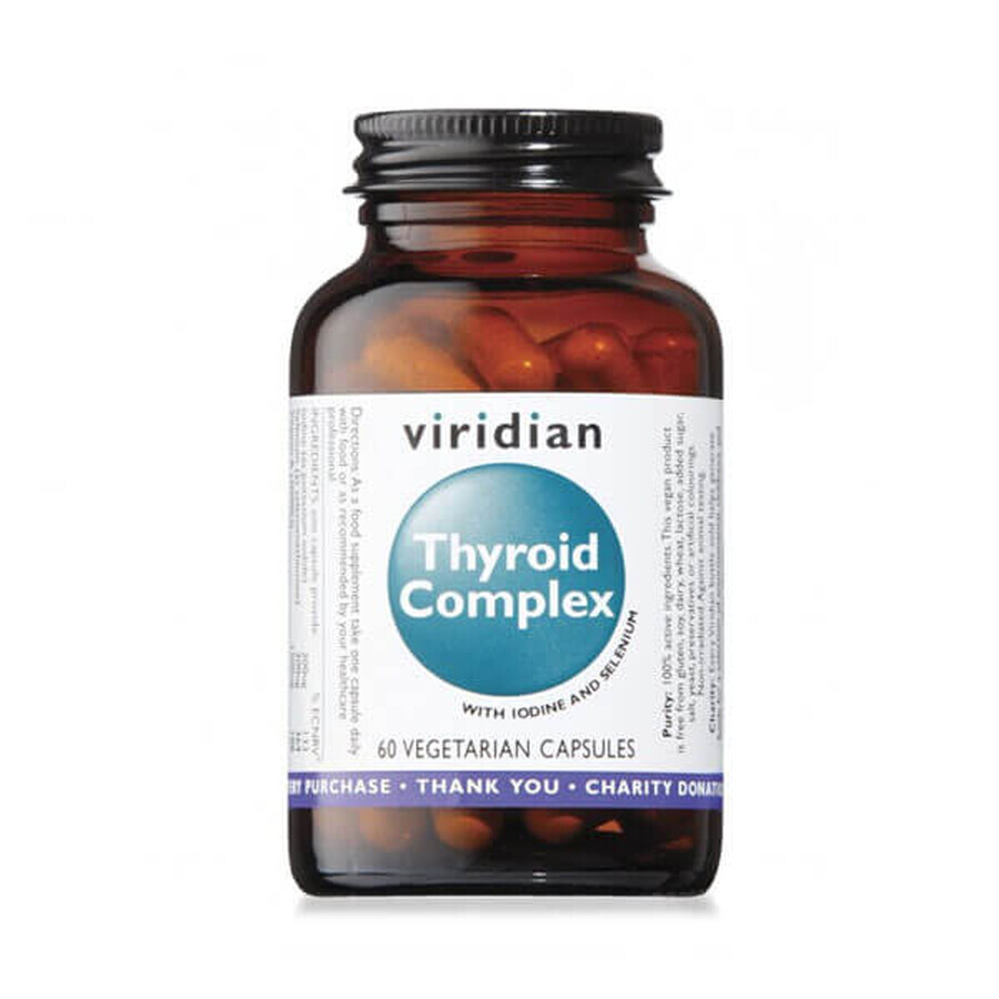 Buy Viridian Thyroid Complex, thyroid, 60 capsules Viridian Thyroid Complex, thyroid, 60 capsules