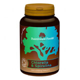 Rainforest Foods Chlorella y Spirulina BIO 500 mg, 300 comprimidos