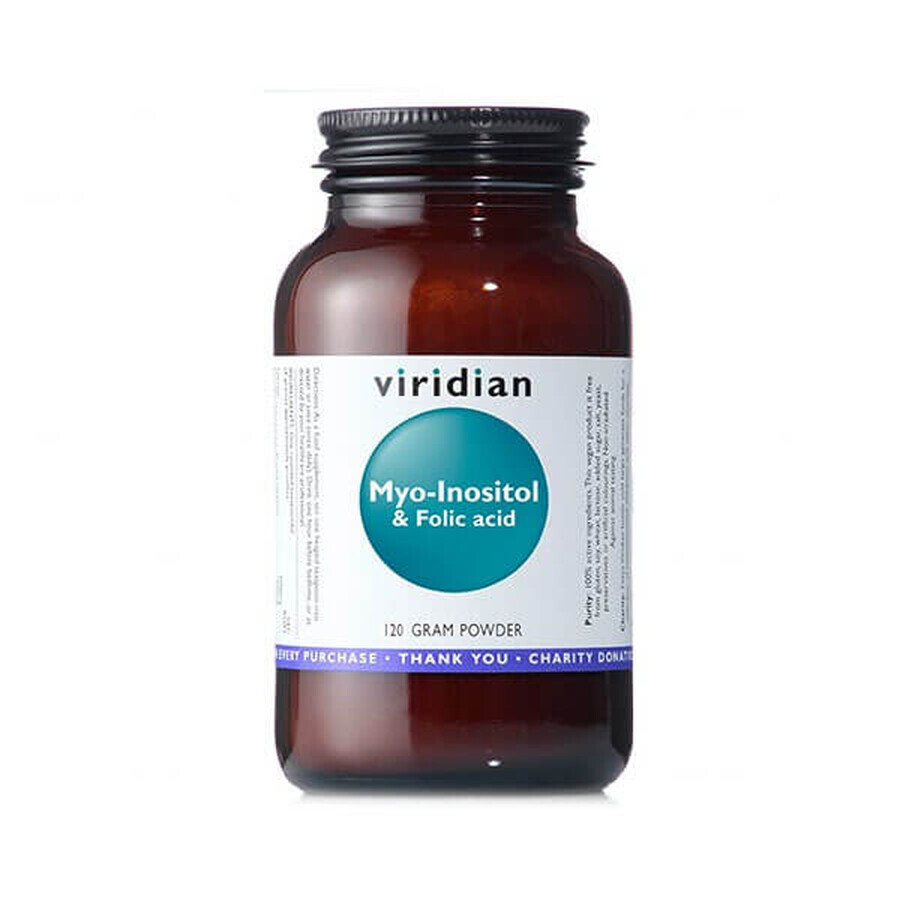Buy Viridian Myo-Inositol and folic acid, myo-inositol + folic acid, 120 g Viridian Myo-Inositol and folic acid, myo-inositol + folic acid, 120 g