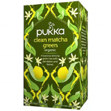 Pukka Clean Matcha Matcha Green Organic, green tea with Matcha, 1,5 g x 20 sachets