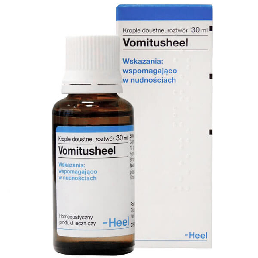 Shop Heel Vomitusheel, Tropfen zum Einnehmen, Lösung, 30 ml Heel Vomitusheel, Tropfen zum Einnehmen, Lösung, 30 ml