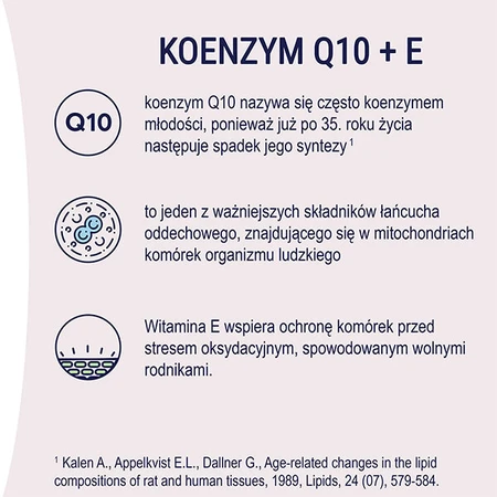 Naturell, Coenzyme Q-10 30 mg + Vitamin E, 60 capsules