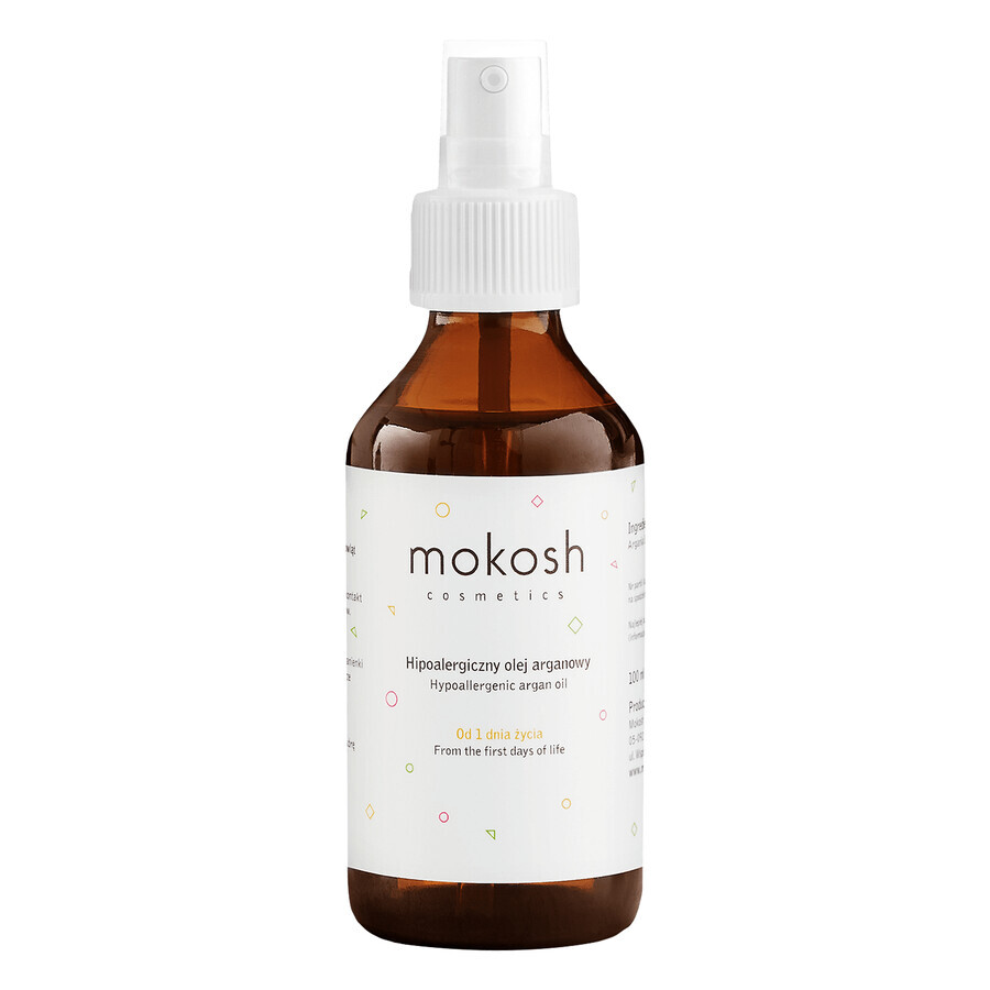 Buy Mokosh, hypoallergenic argan oil for babies and children from the first day, 100 ml Mokosh, hypoallergenic argan oil for babies and children from the first day, 100 ml