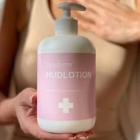 Swederm Hudlotion, loción para manos y cuerpo intensamente hidratante, 500 ml