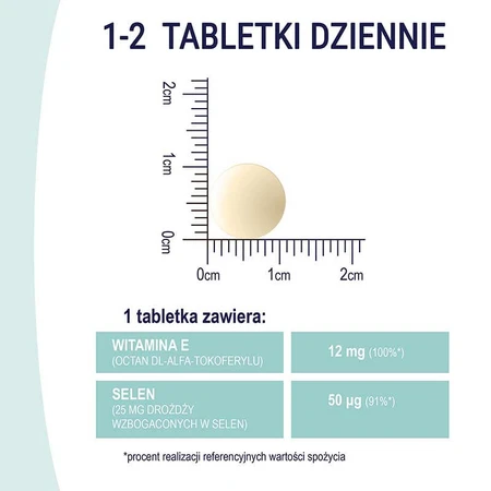 Naturell Selenio Orgánico + E, 60 comprimidos masticables