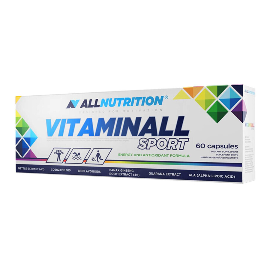 Shop Allnutrition Vitaminall Sport, 60 Kapseln Allnutrition Vitaminall Sport, 60 Kapseln