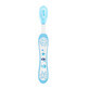 Chicco, toothbrush, after 6 months, blue, 1 pc
