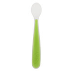 Chicco, cucchiaio morbido, silicone, verde, da 6 mesi, 1 pezzo