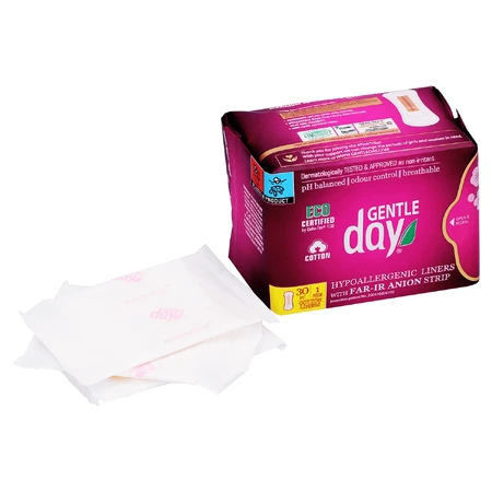 Compresas sanitarias Gentle Day, 30 piezas