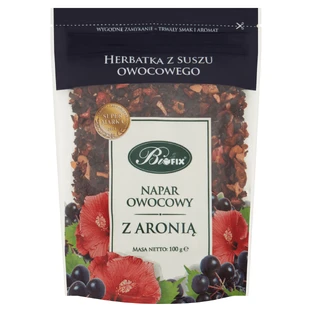Bi Fix Infusión de frutas con Chokeberry, té de frutos secos, 100 g