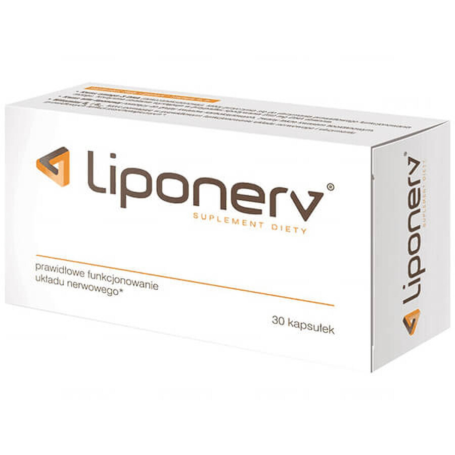 Liponerv, 30 capsule