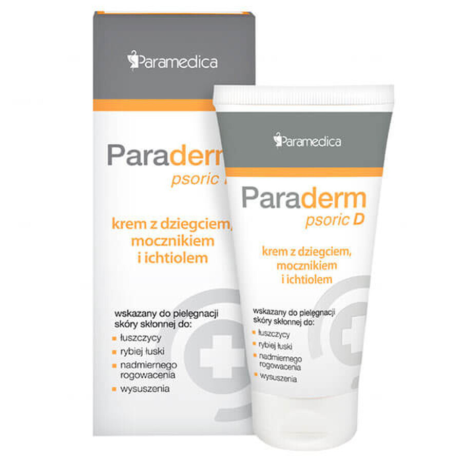 Winkel op Paraderm Psoric D, crème met teer, ureum en ichthyol, 85 g Paraderm Psoric D, crème met teer, ureum en ichthyol, 85 g