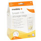 Medela, breast milk storage bags, 50 units