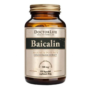 Doctor Life, Baicalin, Baicaline, Baical Thyroid, extracto 500 mg, 100 cápsulas