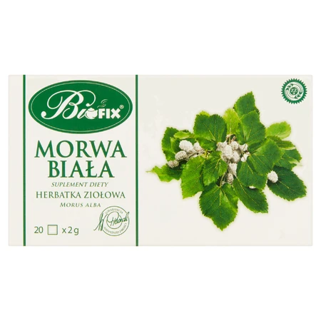 Bi Fix Morera blanca, infusión de hierbas, 2 g x 20 sobres