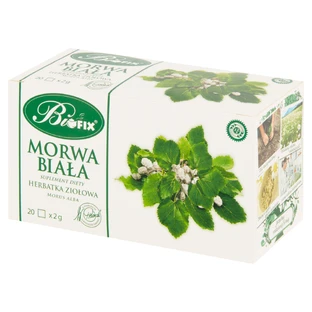 Bi Fix Morera blanca, infusión de hierbas, 2 g x 20 sobres