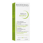 Bioderma Sebium Sensitive, verzachtende ondersteunende crème voor de acnegevoelige huid, 30 ml