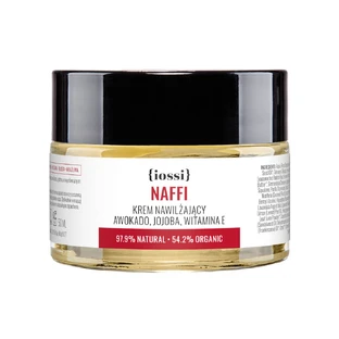 Iossi Naffi, crema hidratante, aguacate y jojoba, vitamina E, 50 ml