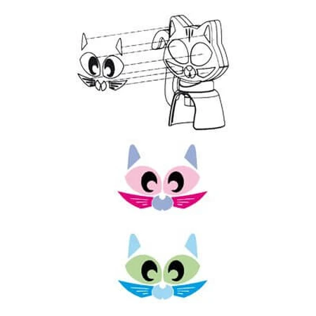 Kit de nébulisation pour enfants, Flaem Mr Cat
