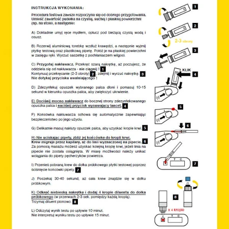 LabHome Allergy-Check, análisis de sangre para anticuerpos IgE, diagnóstico de alergias, 1 unidad