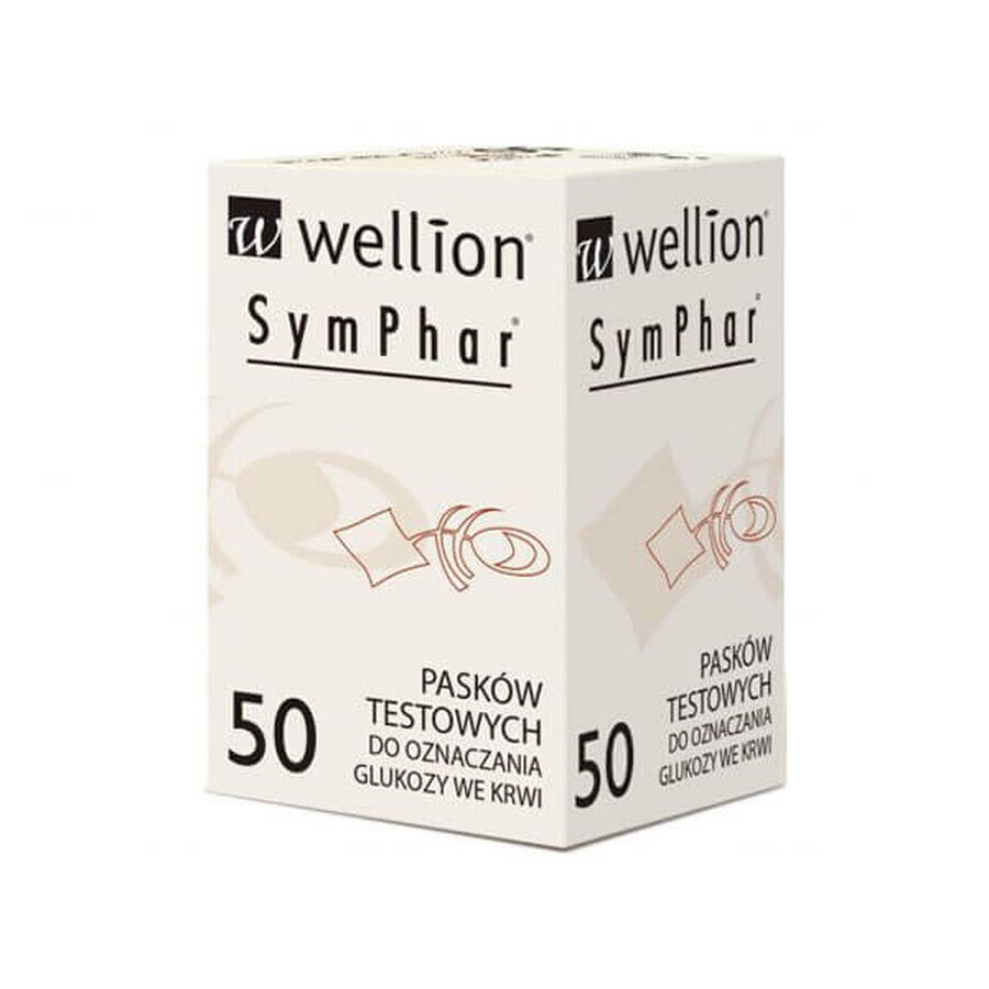 Acquista Wellion SymPhar, strisce reattive per la glicemia, 50 unità Wellion SymPhar, strisce reattive per la glicemia, 50 unità