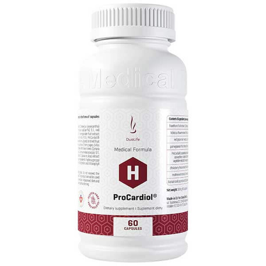 Boutique DuoLife ProCardiol, 60 gélules DuoLife ProCardiol, 60 gélules