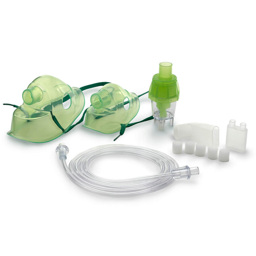 Cumpără Omnibus Green, set de accesorii pentru inhalator, 1 pachet Omnibus Green, set de accesorii pentru inhalator, 1 pachet