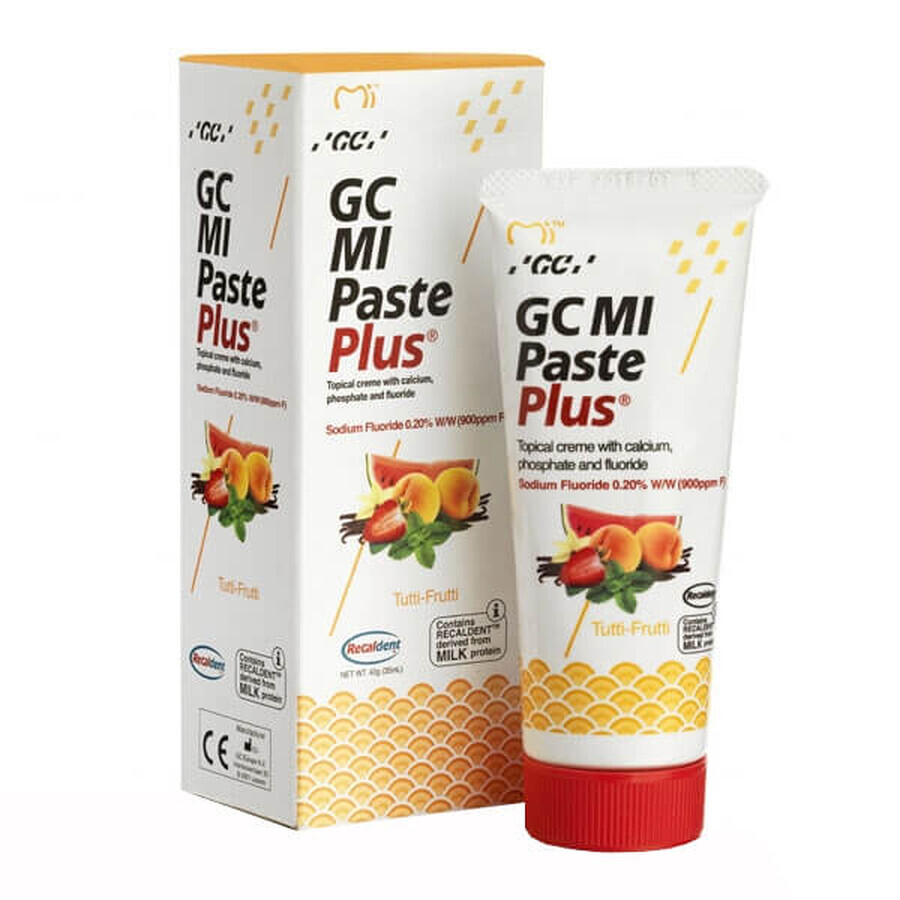 Acquista GC MI Paste Plus, pasta per uso topico, gusto tutti-frutti, 35 ml GC MI Paste Plus, pasta per uso topico, gusto tutti-frutti, 35 ml
