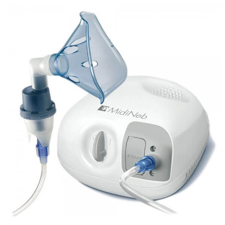 Midineb, piston inhaler with nebulizer Nebjet