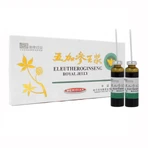 Eleuthero Ginseng Gelée Royale, ginseng sibérien avec gelée royale, ampoules, 10 x 10 ml