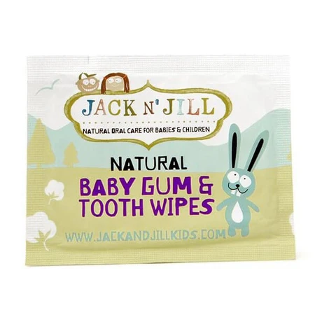 Jack n Jill Baby Gum Cleansing Wipes 25 Count