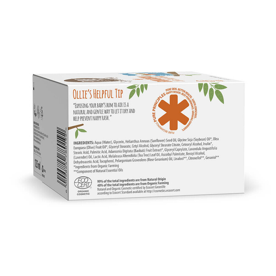 Pure Beginnings Organic Baby, beruhigende Creme zur Pflege des Po, 125 ml Pure Beginnings Organic Baby, beruhigende Creme zur Pflege des Po, 125 ml