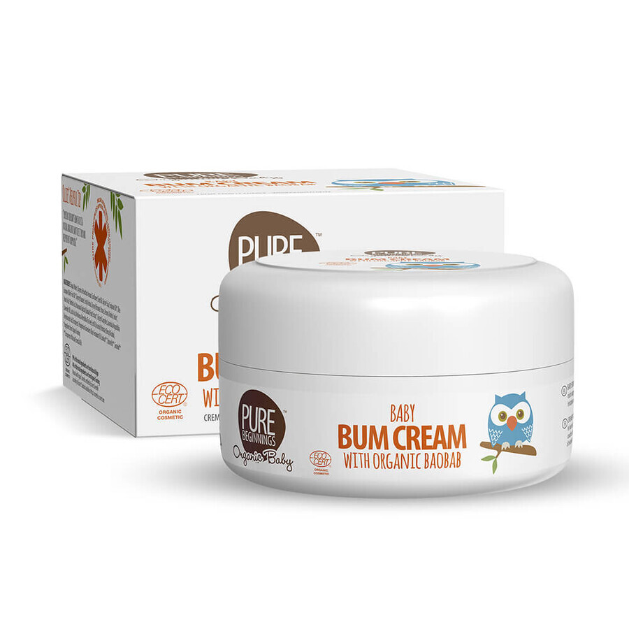 Pure Beginnings Organic Baby, beruhigende Creme zur Pflege des Po, 125 ml Pure Beginnings Organic Baby, beruhigende Creme zur Pflege des Po, 125 ml