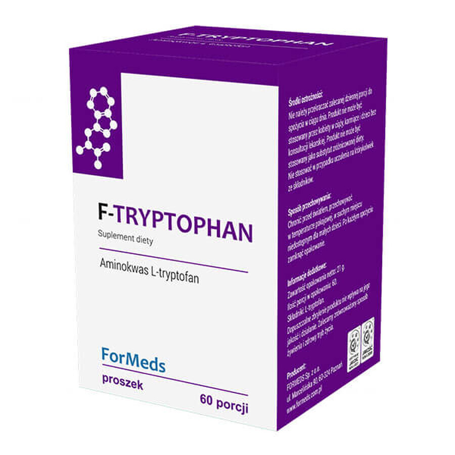 Buy ForMeds F-tryptophan, 21 g ForMeds F-tryptophan, 21 g