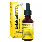 DekristolVit D3 800 UI, picături, 25 ml