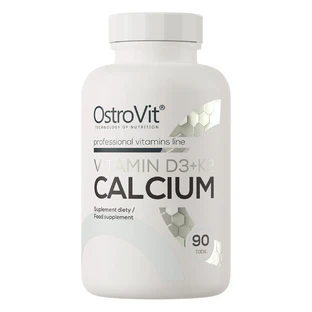 OstroVit Vitamine D3 + K2 Calcium, 90 tabletten