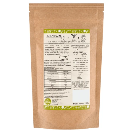 Helpa Czary Mama Bio Manna granos antiguos, escanda, espelta, escanda, sin lácteos, sin azúcares añadidos, 200 g