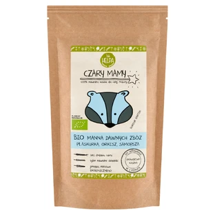Helpa Czary Mama Bio Manna granos antiguos, escanda, espelta, escanda, sin lácteos, sin azúcares añadidos, 200 g